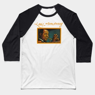 Louis Armstrong Baseball T-Shirt